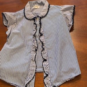 Girls size 7 Crewcuts blouse